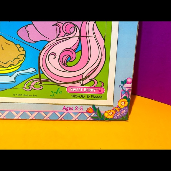 MY LITTLE PONY G2 VINTAGE 1997 SWEET BERRY WOOD PUZZLE PLAYSZkOOL - Picture 8 of 16